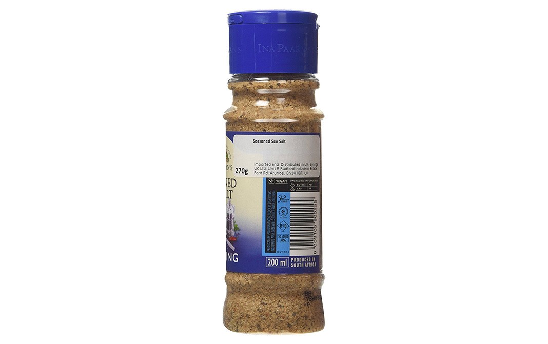 Ina Paarman's Seasoned Sea Salt Seasoning   Plastic Bottle  270 grams